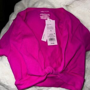 Brand New Size Small Fuchsia Seamless Top